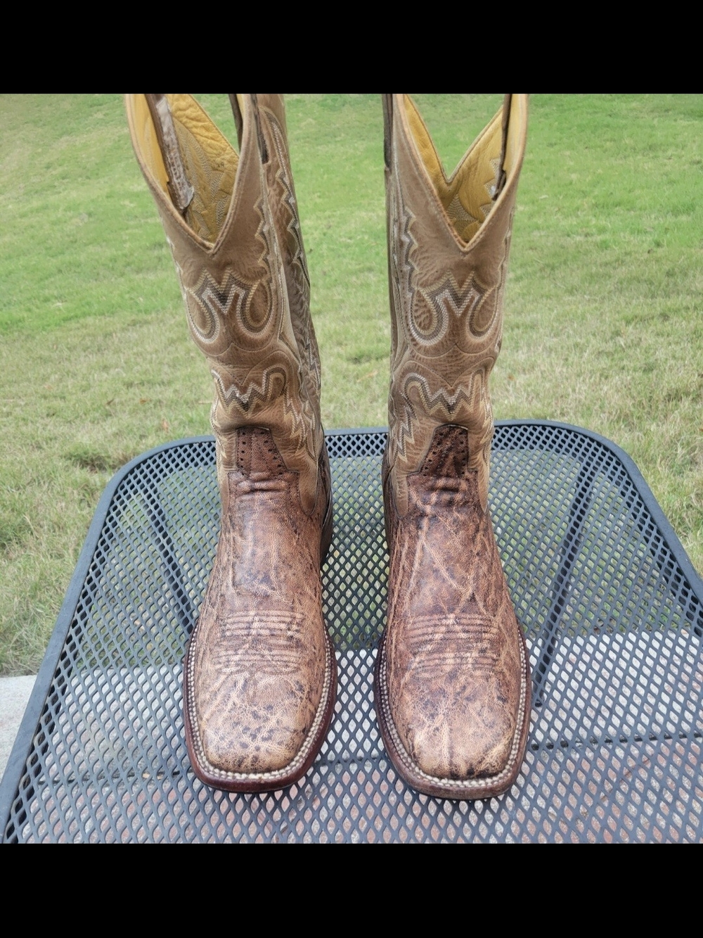Rod Patrick Genuwine 🐘 Leather Western Cowboy Boots